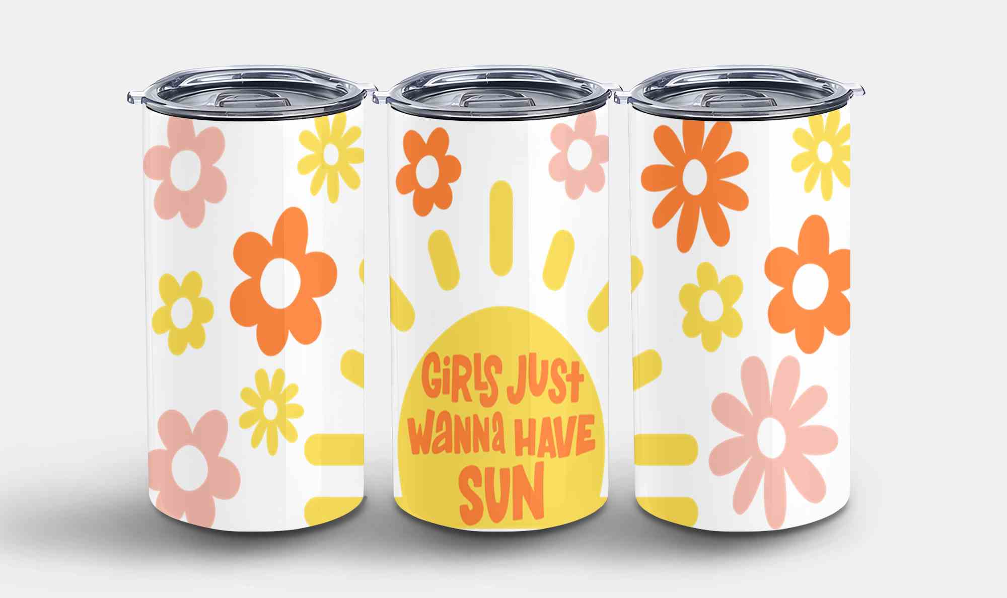 Girls Just Wanna Have Sun Floral-10684